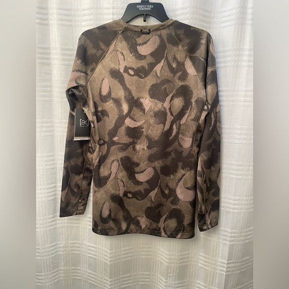 Burton AK helium crew long sleeve base layer victor camo - Picture 2 of 13